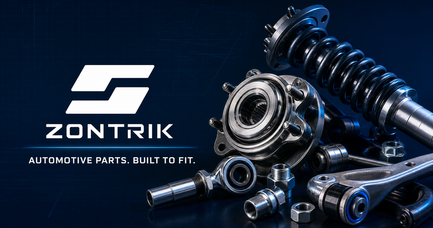 ZonTrik automotive suspension and wheel hub components